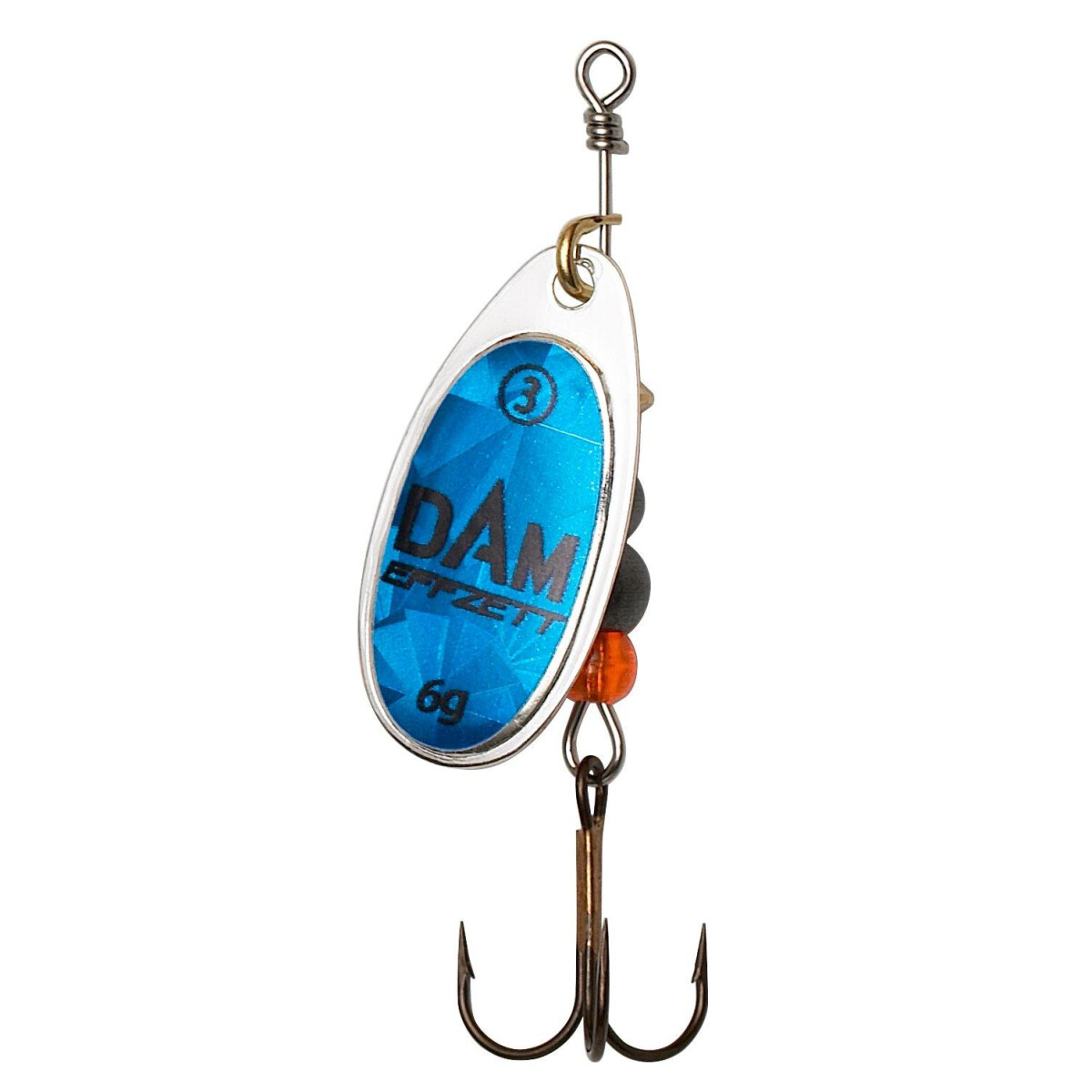 DAM Effzett Fluo Spinner 4g Gr. 2 Sky Pr box