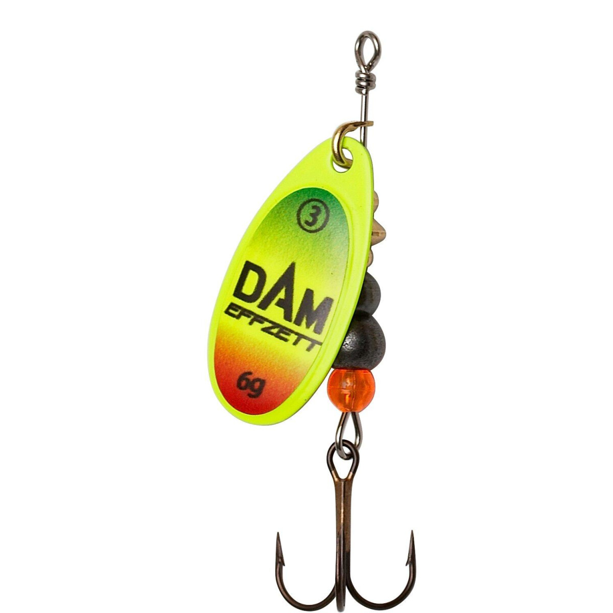 DAM Effzett Fluo Spinner 20g Gr. 6 Trio