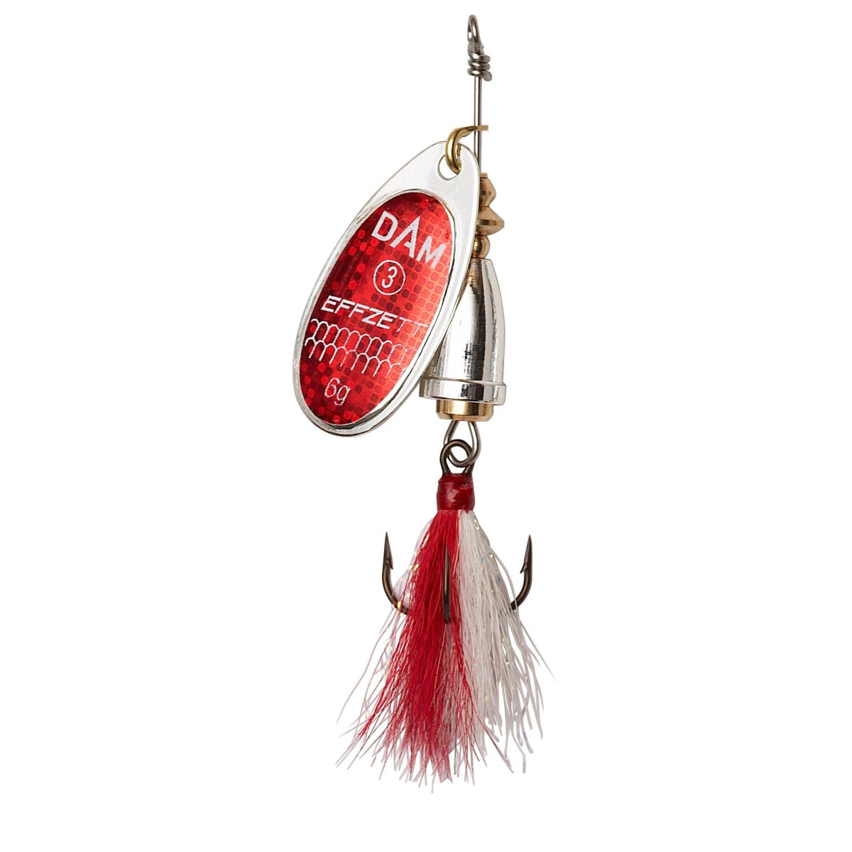 DAM Effzett Executor Spinner Dressed 11g Gr. 5 Reflex Red