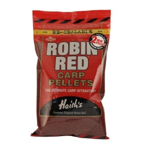 Dynamite Baits Carp Pellets Drilled Robin Red 15mm