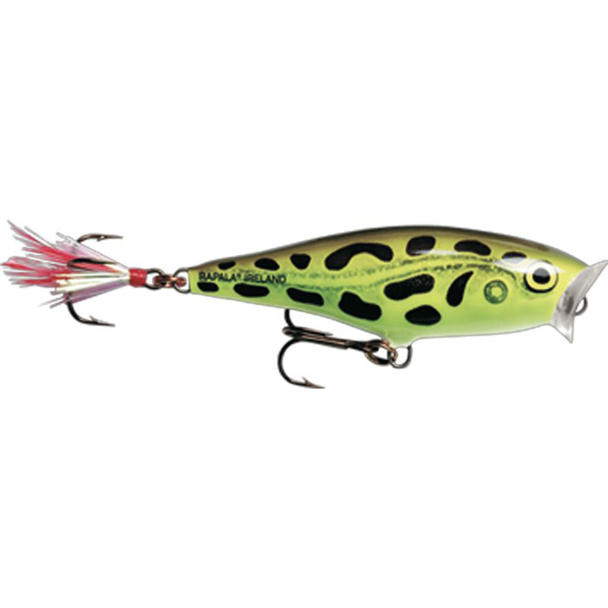 Rapala Skitter Pop Lime Frog 5cm box