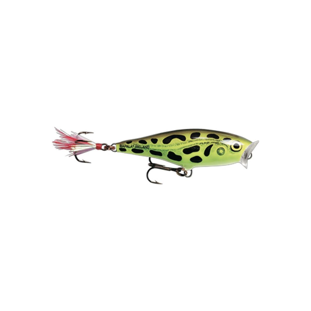 Rapala Skitter Pop Lime Frog 7cm