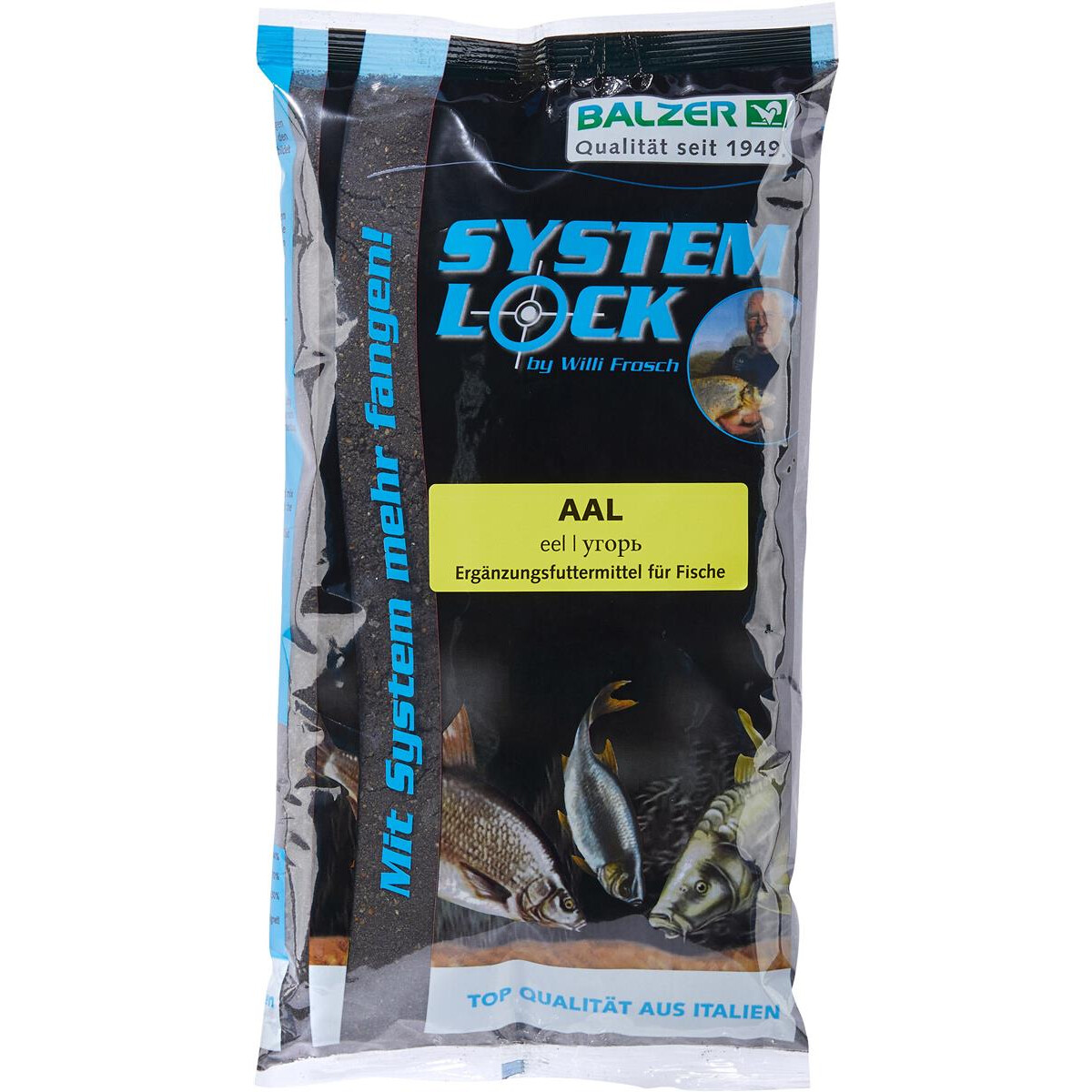 Balzer System Lock Grundfutter Aal (Blut) 1kg