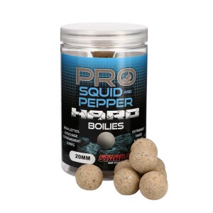 Starbaits Probiotic Squid &amp; Pepper Hard Boilies 20mm