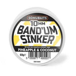 Sonubaits Bandum Sinkers - Pineapple &amp; Coconut 10mm