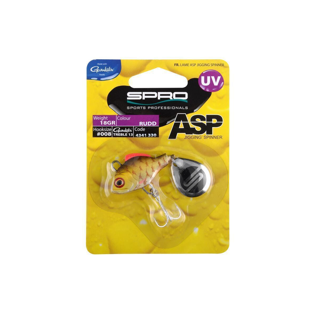 Spro ASP Spinner UV 10g Rudd box