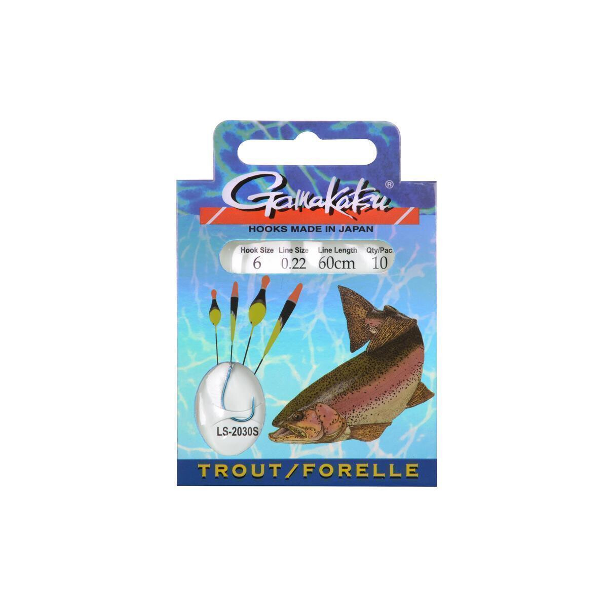 Gamakatsu LS-2030S Trout Float 60cm 0,18mm Gr. 12