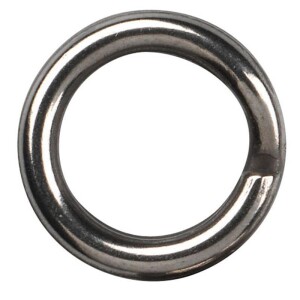 Gamakatsu Hyper Split Ring Stainless Black Nickel 44kg Gr. 5