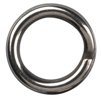 Gamakatsu Hyper Split Ring Stainless Black Nickel 60kg Gr. 6