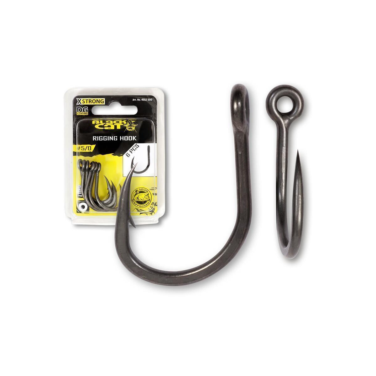 Black Cat Rigging Haken DG coating Gr. 5 box