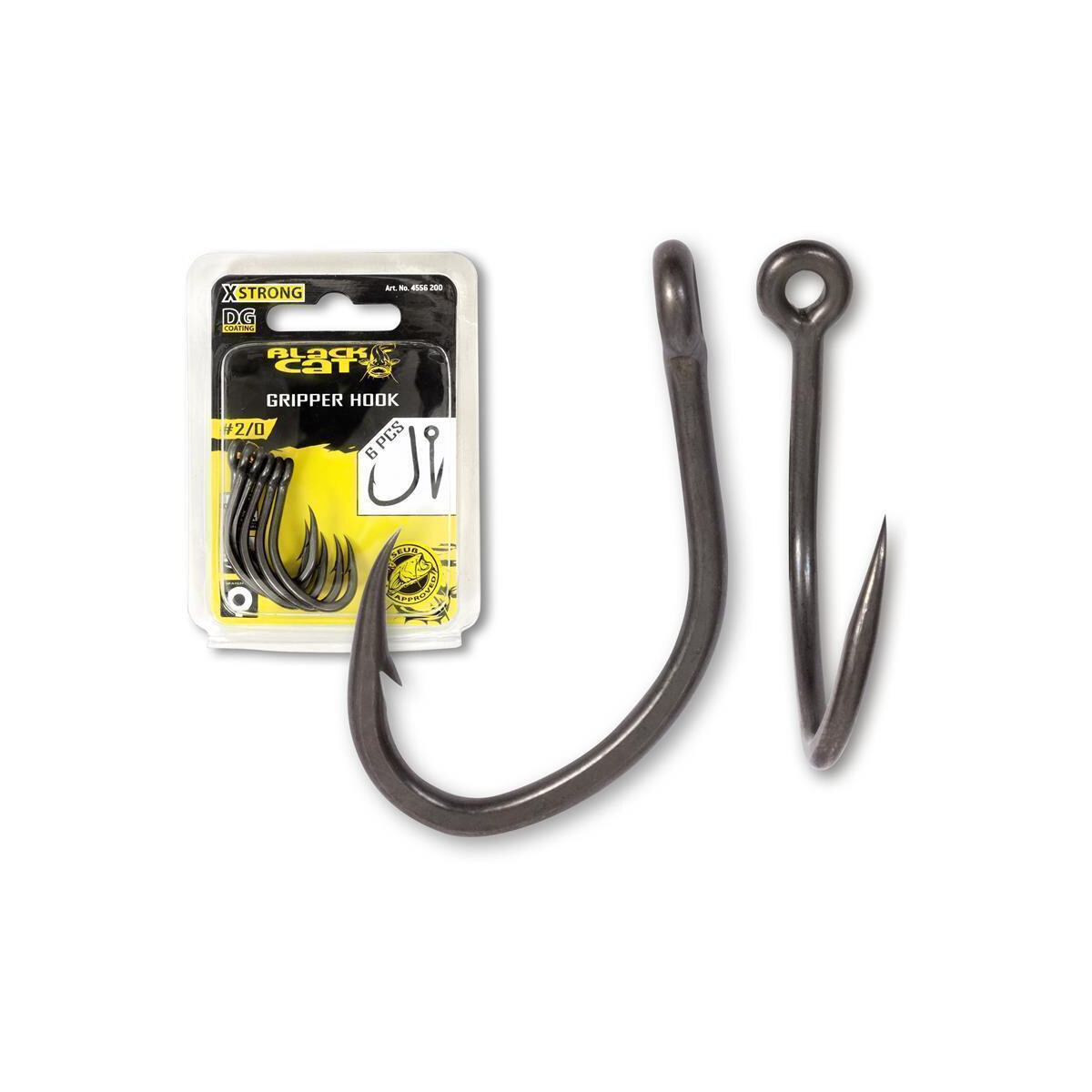 Black Cat Gripper Haken DG Gr. 1/0 box