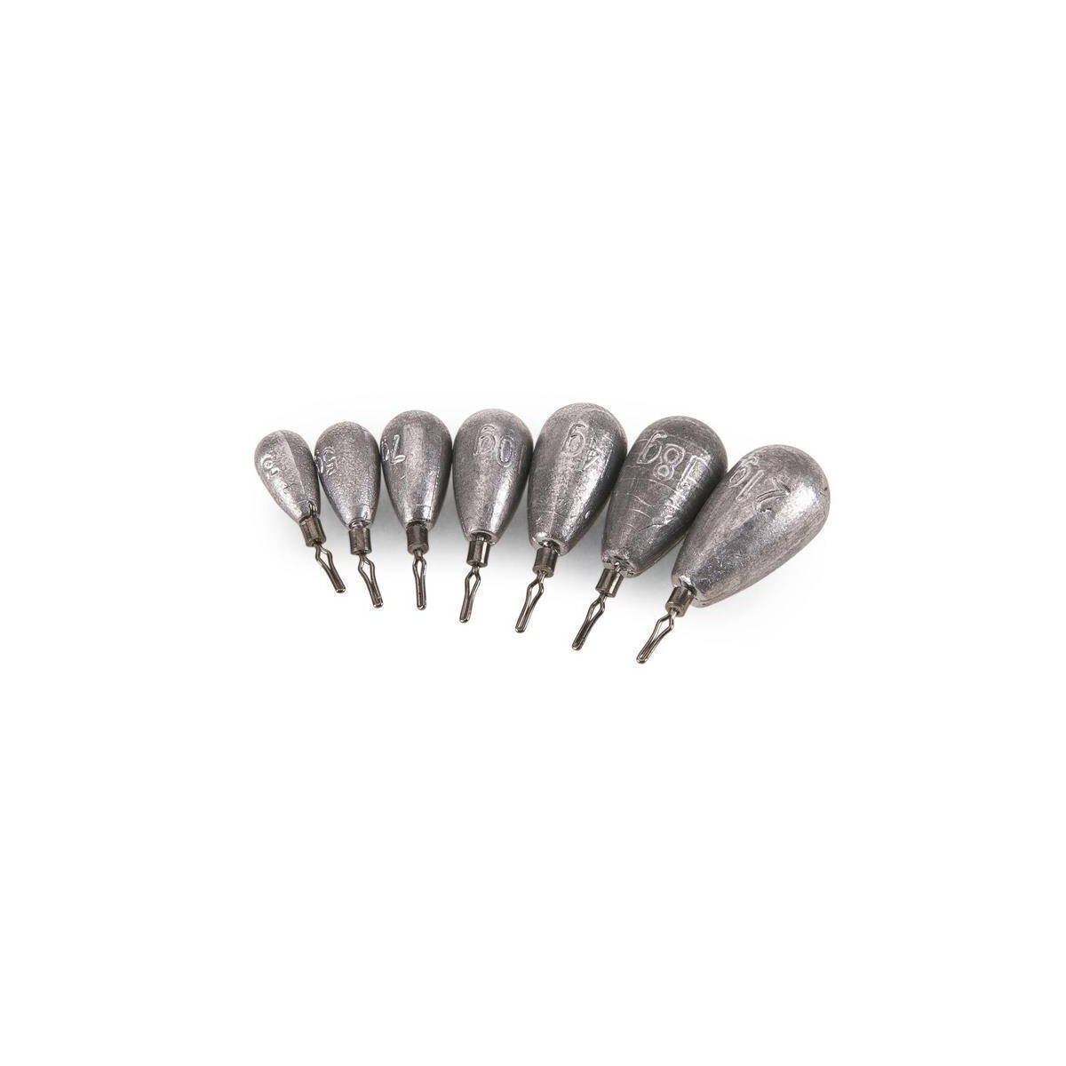 IRON CLAW Tear Drop Sinker 3,5g box