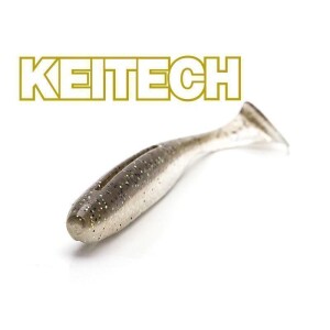 KEITECH 3" - 7,2cm Easy Shiner - Fire Shad
