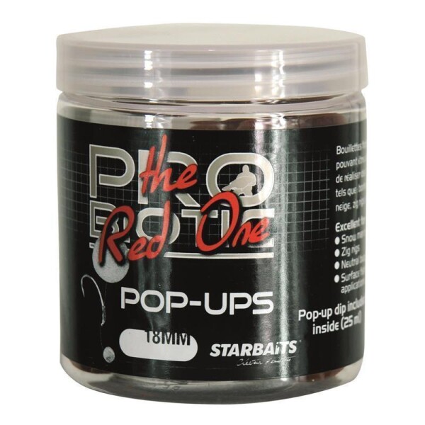 Starbaits Probiotic The Red One Pop Ups 18mm