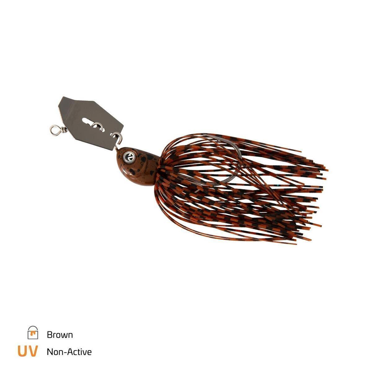 Zeck Chatterbait Gr. 1/0 - 7g Brown box