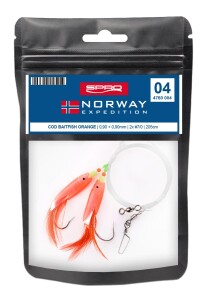 Spro Norway Meeresvorfach #4 Cod Baitfish Orange 205cm...