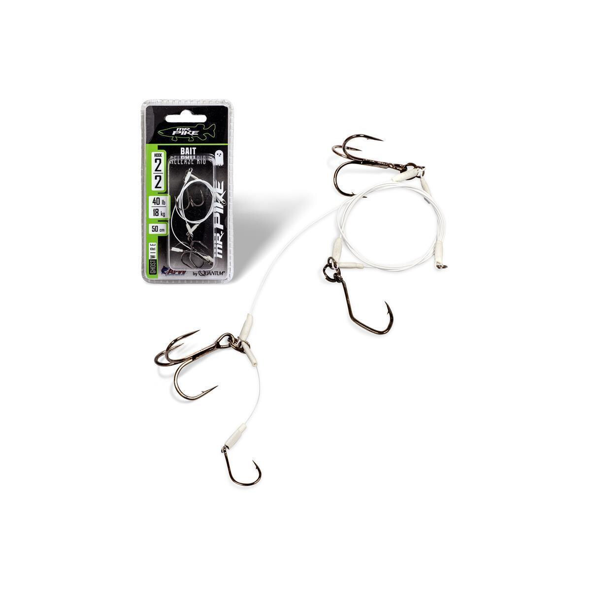 Quantum Mr. Pike Ghost Traces Bait-Relea box