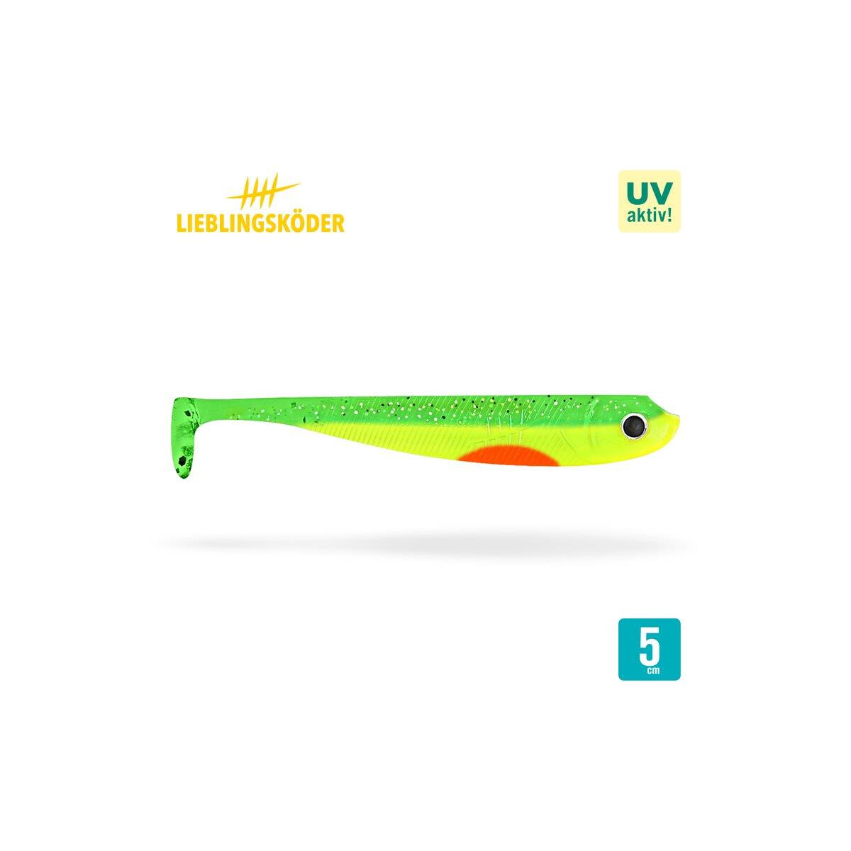 Lieblingsköder 5cm Green Lemon box