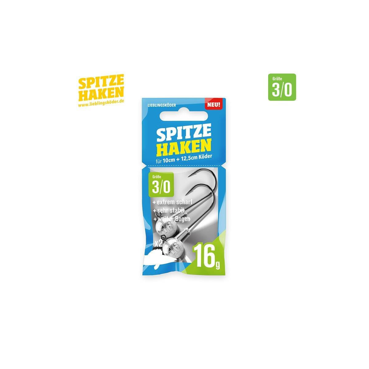 Lieblingsköder Spitze Haken 3/0 16g box