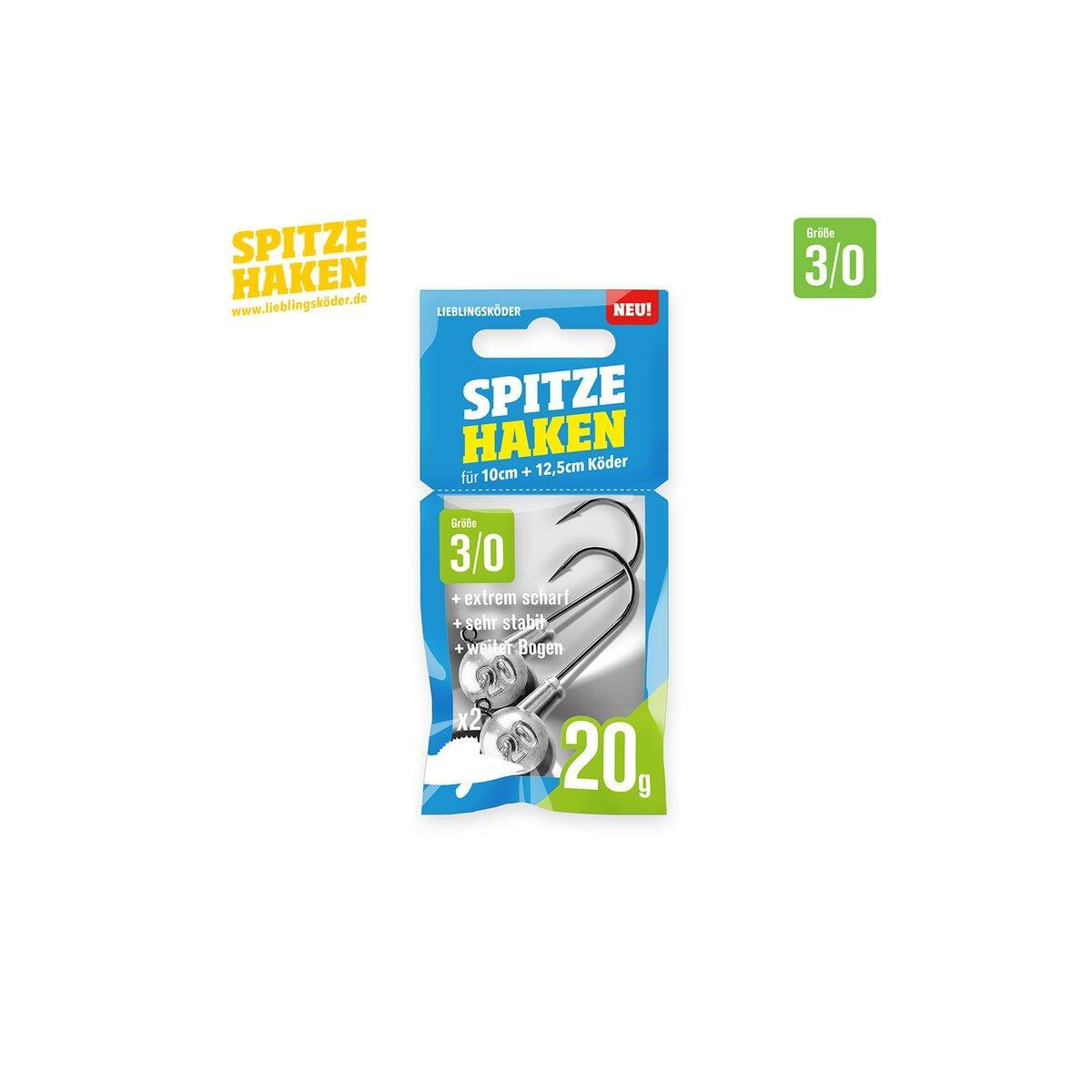 Lieblingsköder Spitze Haken 3/0 20g box
