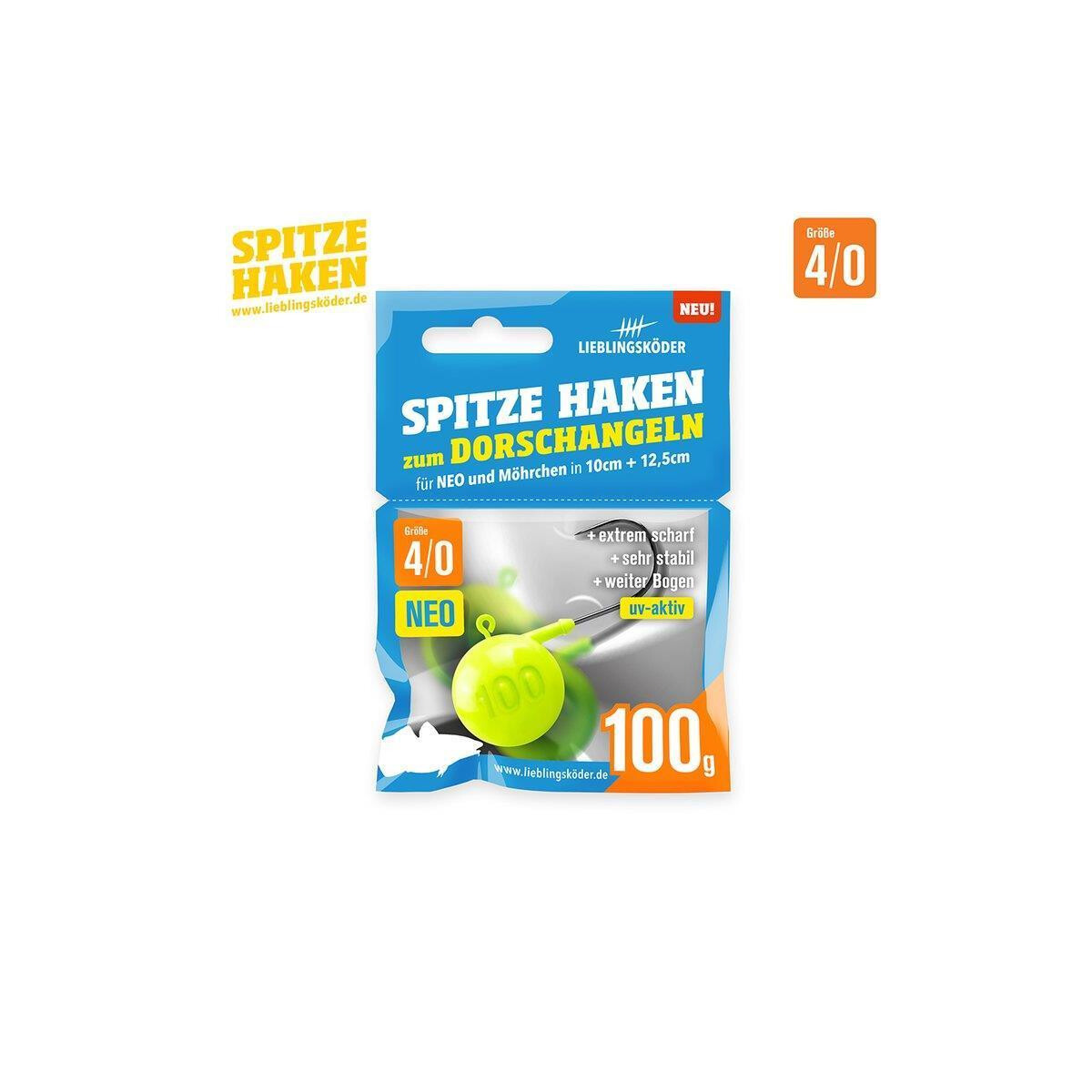 Lieblingsköder Spitze Haken 4/0 100 box