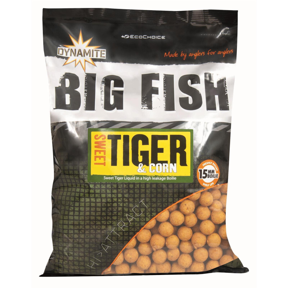 Dynamite Baits Sweet Tiger & Corn Boilies 20mm 5kg