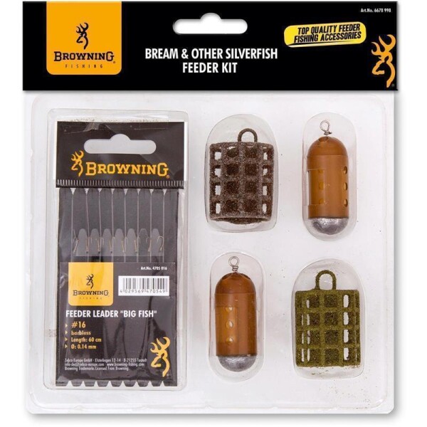 Browning Bream & Other Silverfish - Feeder Kit