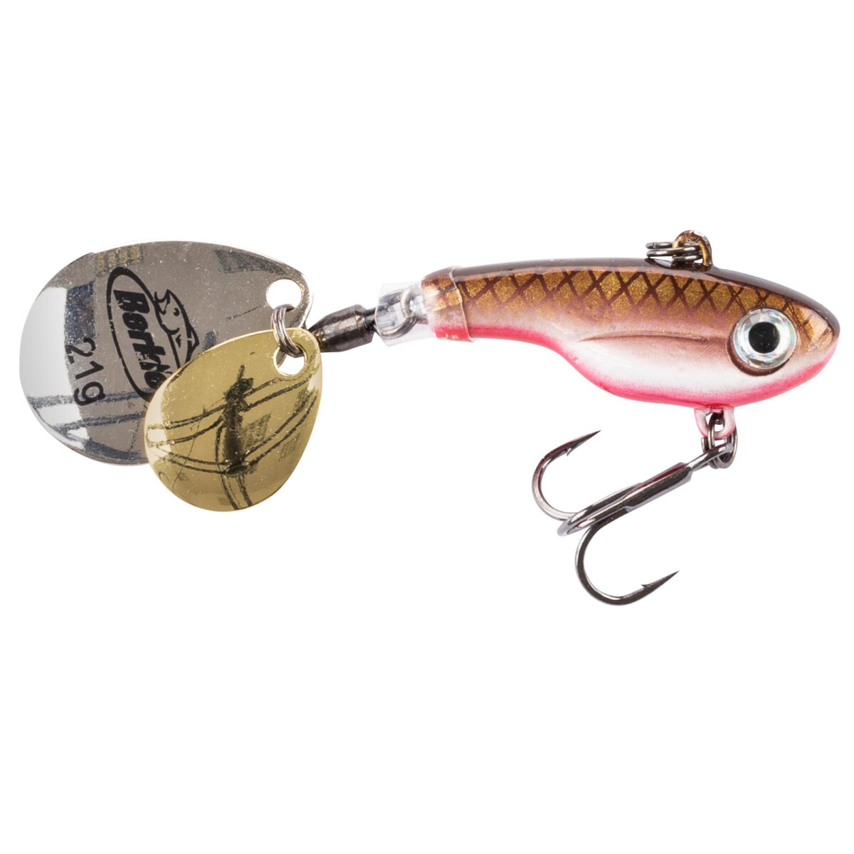 Berkley Pulse Spintail 5g Black & Re box