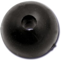Black Cat Rubber Shock Bead 10mm