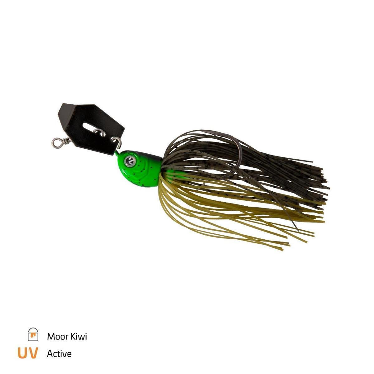 Zeck Chatterbait Gr. 4/0 Moor Kiwi box