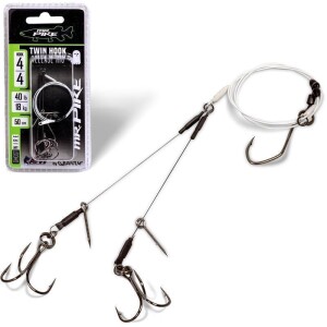 Quantum Mr. Pike Ghost Traces Twin Hook-Release-Rig