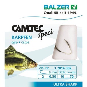 Balzer Camtec Speci Karpfen Schwarz 70cm