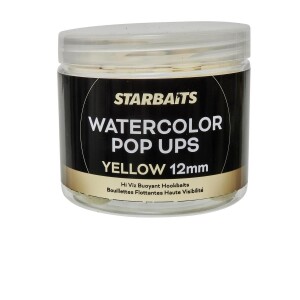 Starbaits Watercolor Pop Ups Yellow 12mm