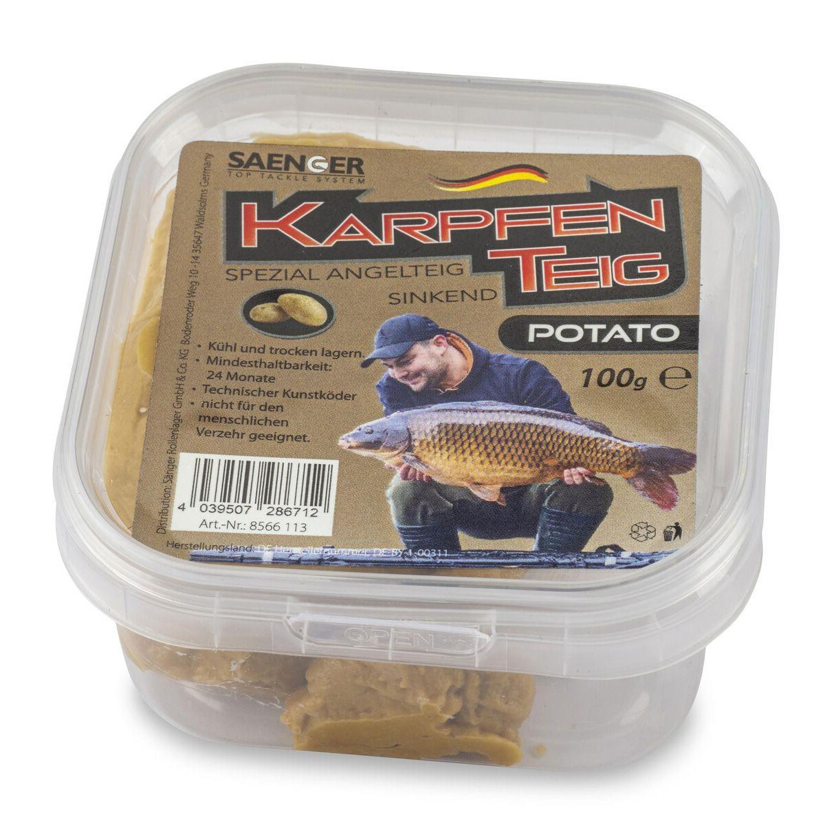 Sänger Karpfenteig Kartoffel
