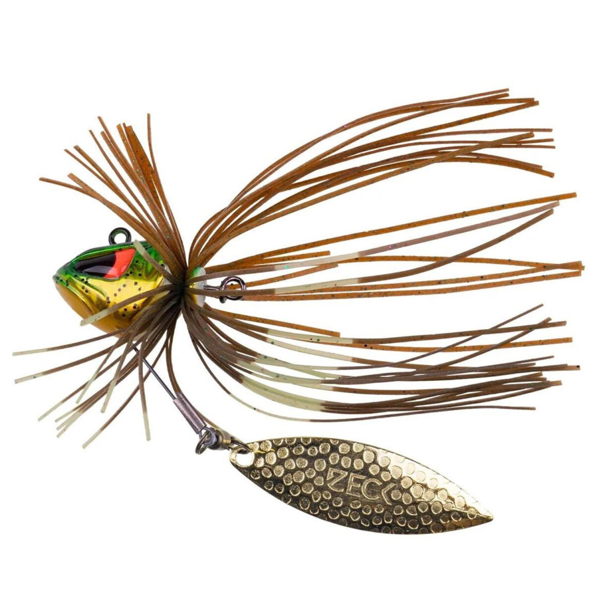 Zeck Barsch Alarm Spinner-Rushka 15g Moor Kiwi