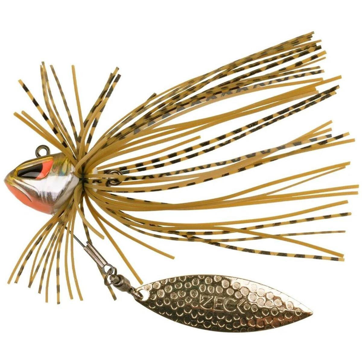 Zeck Barsch Alarm Spinner-Rushka 15g Moor Fire