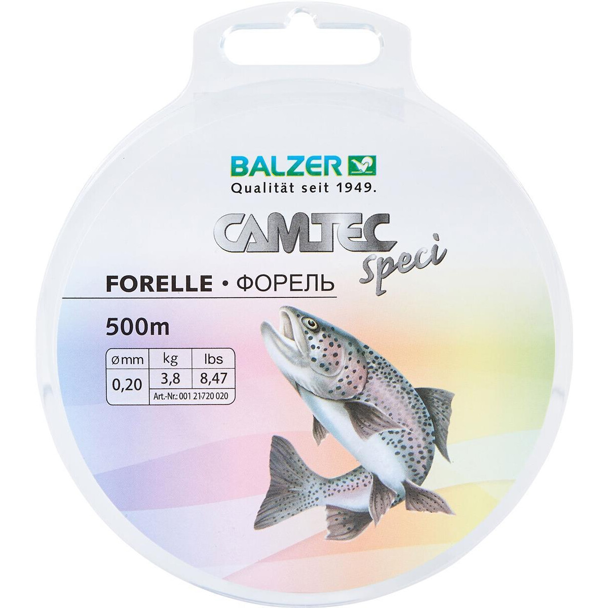Balzer Camtec SpeciLine Forelle 500m 0,2 box