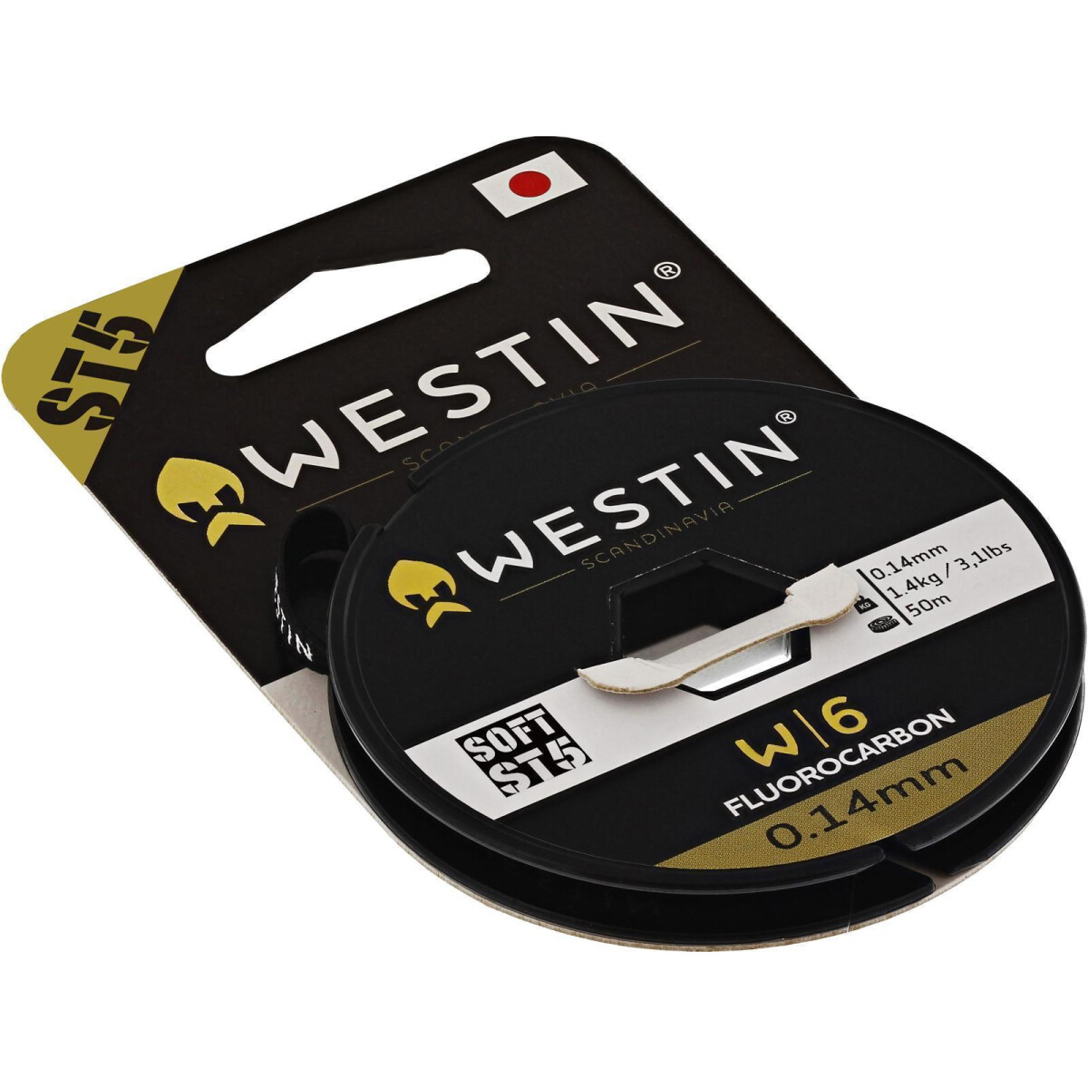 Westin W6 ST5 Fluorocarbon 50m 0,219mm 3,2kg