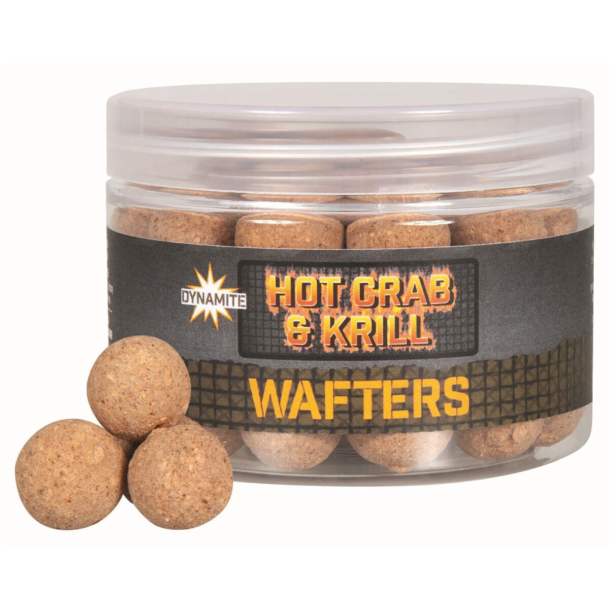 Dynamite Baits Hot Crab & Krill Wafter 15mm