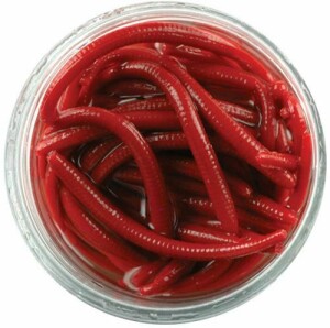 Berkley Gulp! Alive Mini Earthworms Red Wiggler 3cm