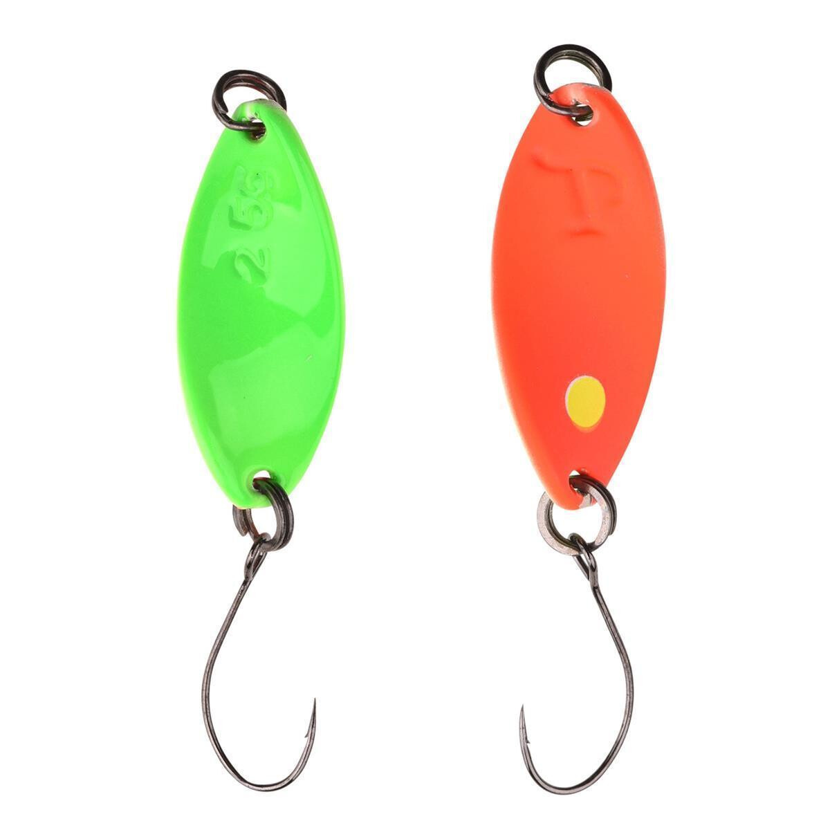 Trout Master Incy Spin Spoon 1,8g Orange / Green