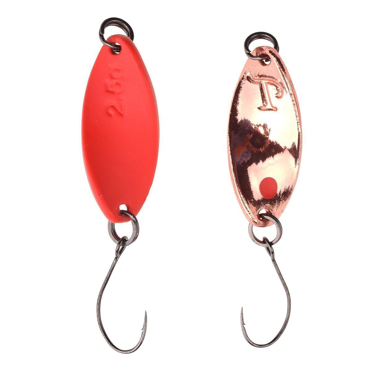 Trout Master Incy Spin Spoon 1,8g Copper / Red