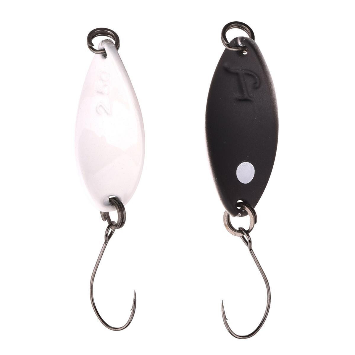 Trout Master Incy Spin Spoon 2,5g Black / White