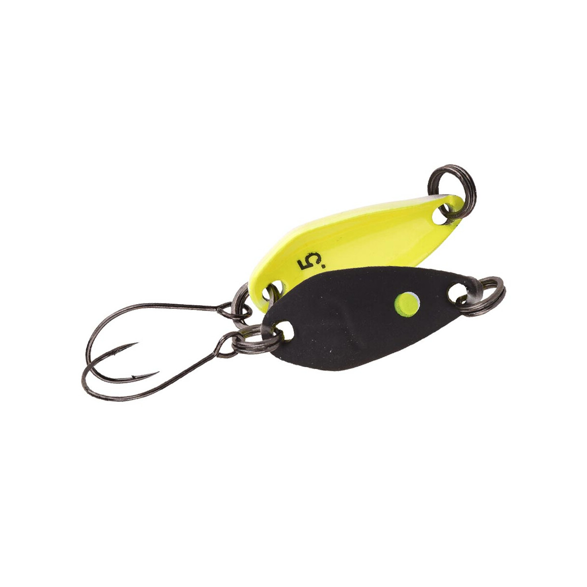 Trout Master Incy Spoon 2,5g Black / Yel box