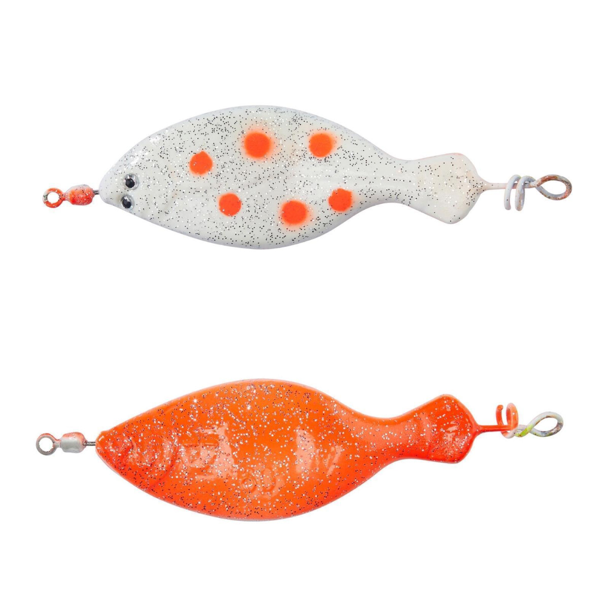 Balzer Edition Sea Anti-Tangle Plattfisch Blinker 80g Leucht Orange
