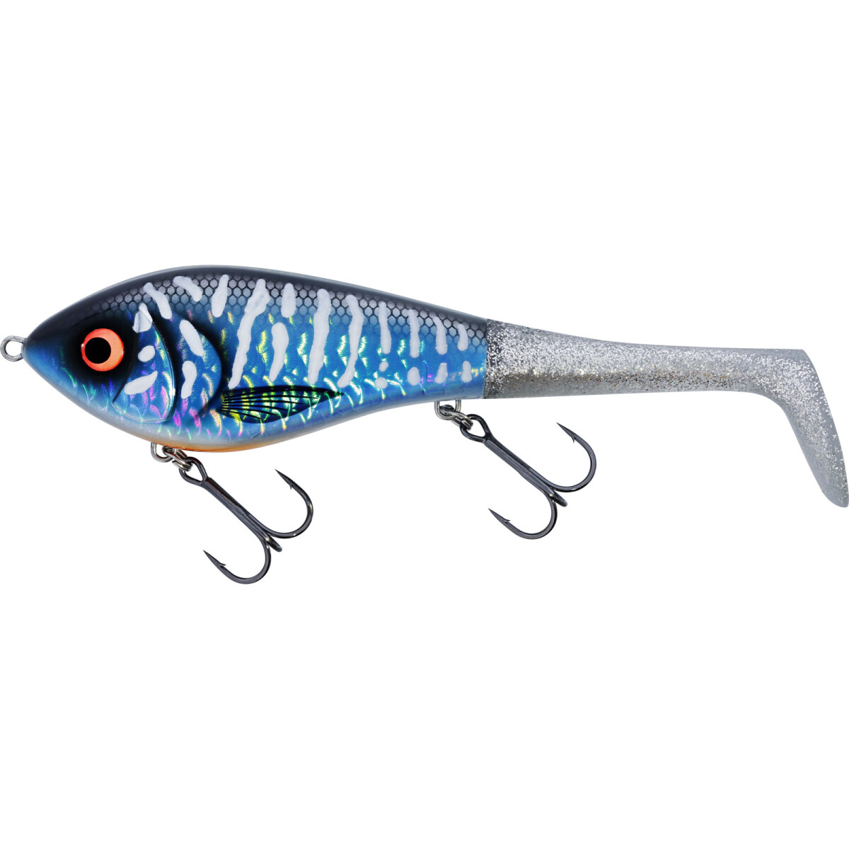 Westin Swim Tail Hybrid 12cm Lagoon Pike box