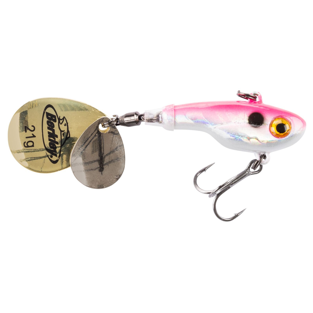 Berkley Pulse Spintail 5g Pearl Pink box
