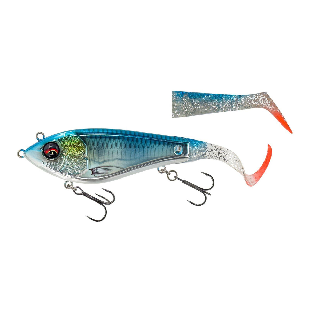 Savage Gear Deviator Tail 16,5cm Blue Ch box