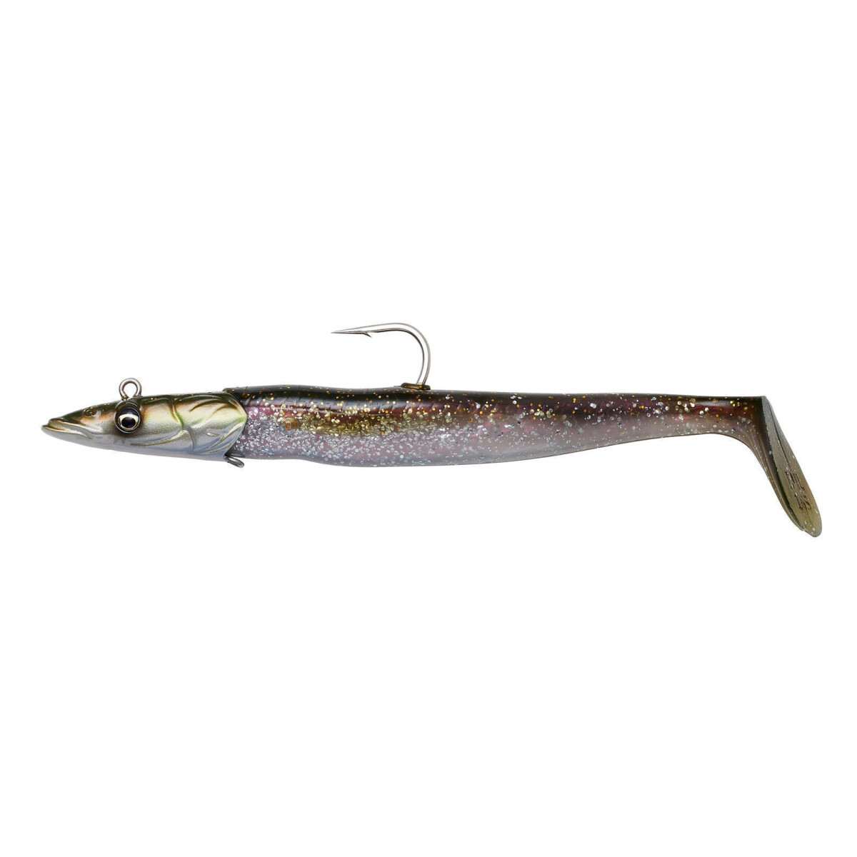 Savage Gear Sandeel V2 12cm Green Silver box