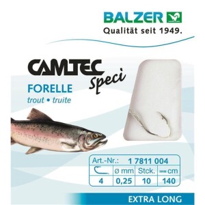 Balzer Camtec Speci Forelle Silber 60cm Gr. 4
